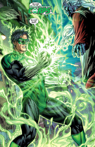 Green lantern air light man - a green lantern free wallpaper