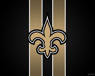 Saints logo black gold stripes - a new orleans saints logo free wallpaper