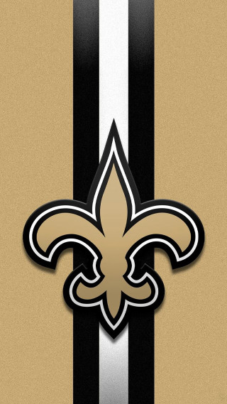 Saints logo blackwhite stripes gold - a new orleans saints logo free wallpaper