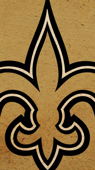 Fleur de lis black white - a black outline free wallpaper