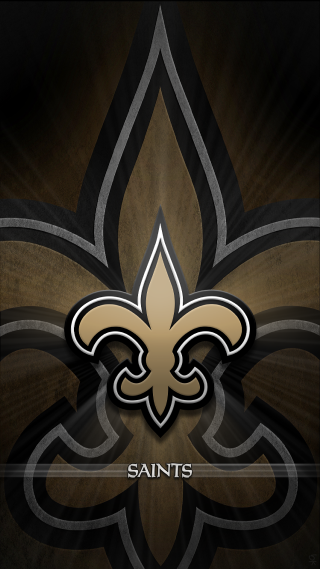 Saints logo black background gold 3 - a new orleans saints logo free wallpaper