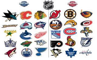 Hockey logos collection white background - elite free wallpaper