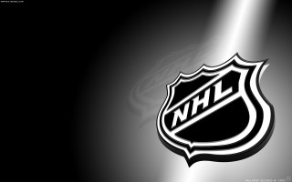 Hockey logo black background spotlight 2 - a hockey logo free wallpaper