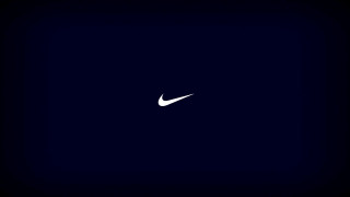 Dark blue white nike logo - a white nike logo free wallpaper for desktop