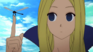 Woman pointing flying object sky - object in the sky free wallpaper