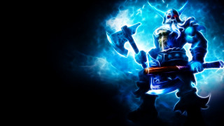 Man hammer blue flame face - a hammer free wallpaper