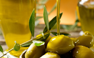 Bowl olives green leaf glass - bouchta el hayani free wallpaper