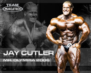 Bodybuilder man medal posing muscles - his neck and chest free wallpaper