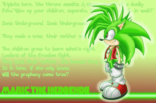 Cartoon character green background sonic - sonic free wallpaper