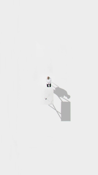 Snowboarder snowy shadow minimalist light - carol bove free wallpaper for mobile