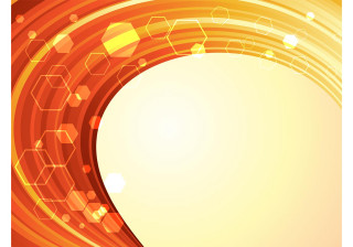 Yellow orange hexagonal background white - hexagonal shape free wallpaper for desktop