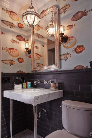 Bathroom sink toilet fish mirror - a sink free wallpaper for mobile