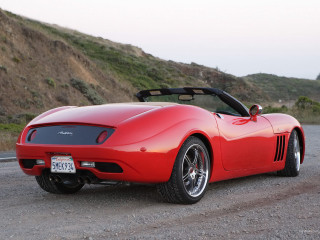 Red sports car parked hill - allan brooks free wallpaper for desktop