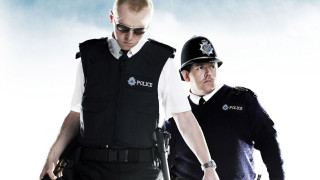 Police officers walking snow sky - a police uniform free wallpaper