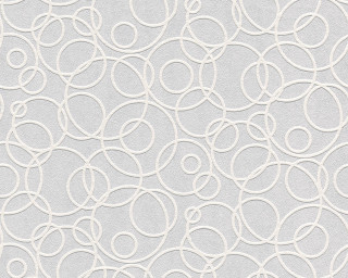 White wall circles pattern background - a silk screen free wallpaper for desktop