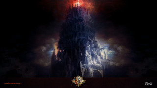 Tall tower clock dark sky - a tall tower free wallpaper for desktop