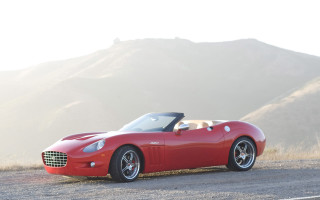 Red sports car mountain range 7 - bernardo cavallino free wallpaper