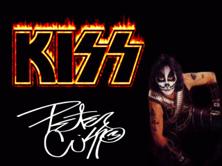 Kiss cafe logo photo image - eric peterson free wallpaper