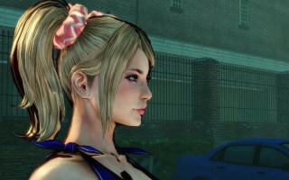 Woman ponytail bow video game - cel free wallpaper