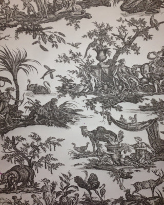 Forest scene animals trees drawing - a horse free wallpaper for mobile