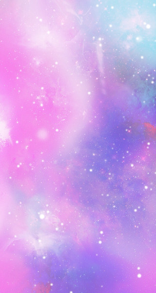 Pink blue space stars dust - amano free wallpaper for mobile