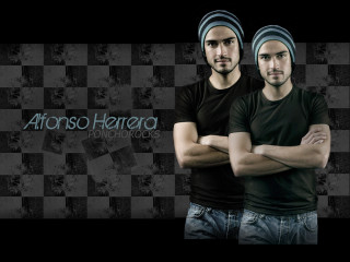 Two men arms crossed heads - here free wallpaper