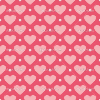 Pink heart pattern dots valentine - free hearts wallpaper for tablet