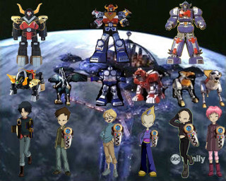 Cartoon characters planet robot suit - mecha free wallpaper