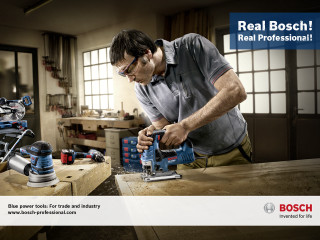 Man woodworking driller tooltable glasses - a piece of wood free wallpaper