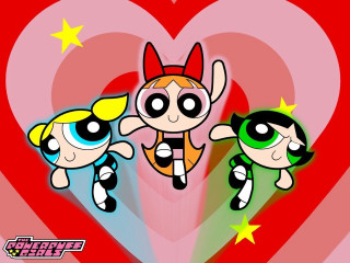 Cartoon character three faces heart - caroline lucy scott free wallpaper for desktop
