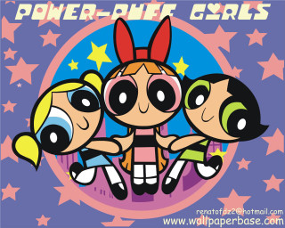 Powerpuff girls cartoon three girls - a cartoon picture free wallpaper for desktop