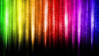 Rainbow colored background stars sparkles 3 - a white border free wallpaper