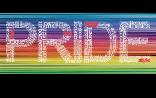 Pride multilingual wordcloud rainbow digital - different language free wallpaper