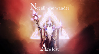 Wizard staff quote dark fantasy - a staff free wallpaper