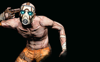 Gas mask gloves baseball bat - biopunk free wallpaper