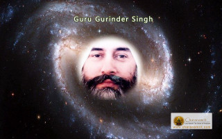 Bearded man galaxy space art - adobe photoshop free wallpaper