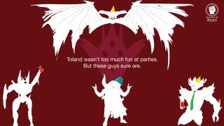 White dragon crown red background - alan pollack free wallpaper