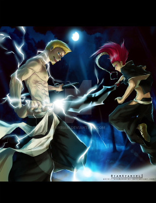 Anime fight dark lightning background - the dark free wallpaper for mobile