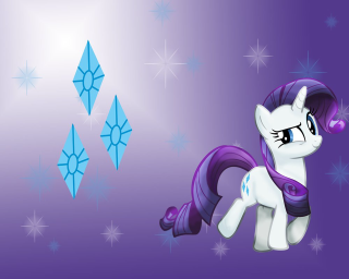 Ponyviolet blue stars background purple - a pony free wallpaper