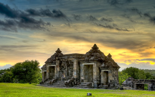 Large building sky background grassy - abidin dino free wallpaper