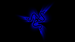 Blue snake black background blue - daarken free wallpaper