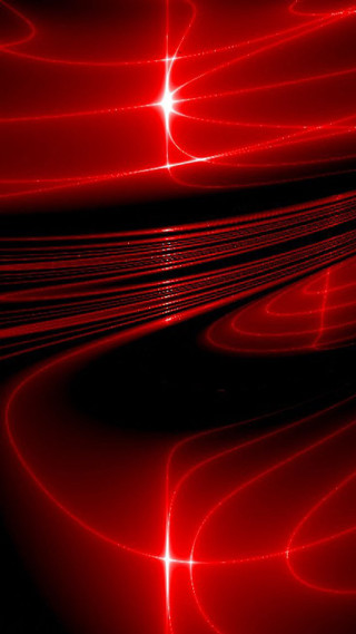 Red background lines stars middle - a red light free wallpaper for mobile