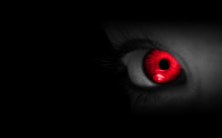 Red eye center dark gothic - a red eye free wallpaper for desktop