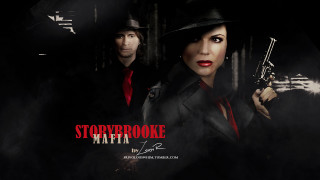 Man woman guns dark room - a man and a woman holding free wallpaper