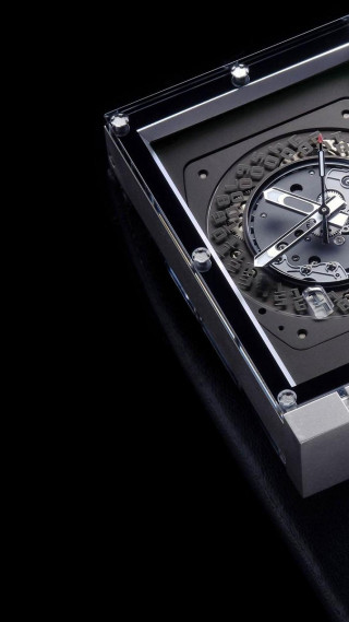 Black background watch kinetic art - kinetic free wallpaper for mobile