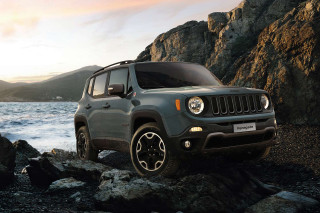 Jeep rocky shore ocean sunset - a jeep free wallpaper for desktop
