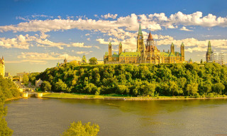 Castle hill river city clock 2 - andrew law free wallpaper for desktop