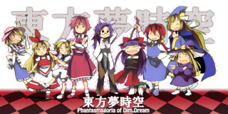 Anime girls checkered floor phantasana - floor free wallpaper for desktop