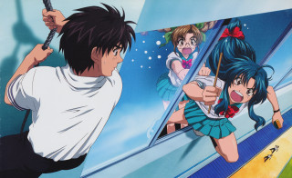 Man woman girls weapon sword - a bow tie free wallpaper