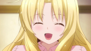 Blonde girl funny face pink - a funny face free wallpaper